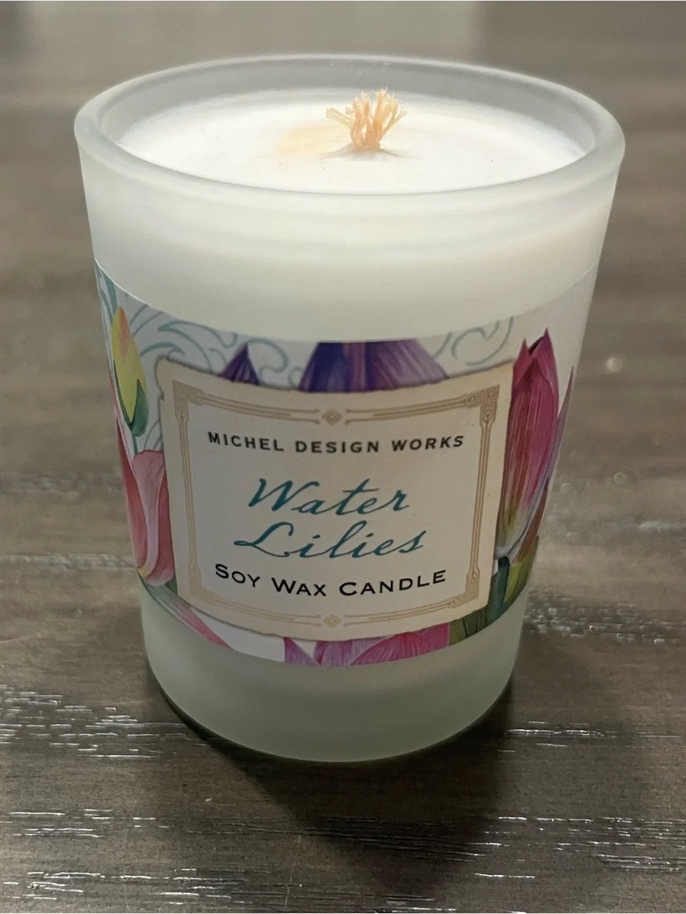 Michel Design Works Water Lilies Soap & Candle 4-Piece Collection